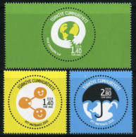 Türkiye 2016 Mi 4264-4266 MNH World Environment Day, Environment Protection, Round Stamps, Umbrella, Globe - Nuevos