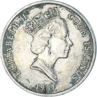 Monnaie, Îles Cook, 20 Cents, 1987 - Cookinseln