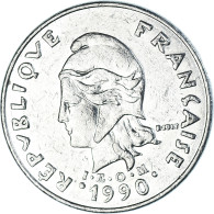 Monnaie, Nouvelle-Calédonie, 20 Francs, 1990 - Nouvelle-Calédonie