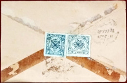 BRITISH INDIA HYDERABAD STATE 2 X 8p FRANKING On Hyderabad COVER, NICE CANC ON FRONT & BACK As Per Scan - Hyderabad