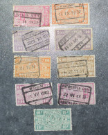 BELGIUM   STAMPS  Railway  1923  ~~L@@K~~ - Usati