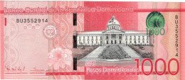 DOMINICAINE 1000 PESOS DOMINICANOS  VF 2015 BU3552914 - Dominikanische Rep.