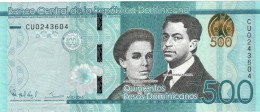 DOMINICAINE 500 PESOS DOMINICANOS VF 2015 CU0243604 - Dominikanische Rep.