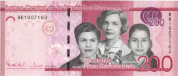 DOMINICAINE 200 PESOS DOMINICANOS VF 2015 BB1007103 - Dominicana