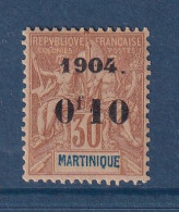 Martinique - YT N° 54 * - Neuf Avec Charnière - 1904 - Neufs