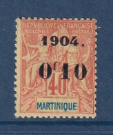 Martinique - YT N° 55 * - Neuf Avec Charnière - 1904 - Neufs