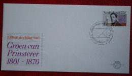 FDC E148 148 Groen Van Prinsterer NVPH 1090 1976 Without Address NEDERLAND NIEDERLANDE NETHERLANDS - FDC