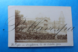 Refugiés En Angleterre 10 Oktobre 1914 Real Picture Postcard RPPC  Alexandra Palace UK Londen - Weltkrieg 1914-18