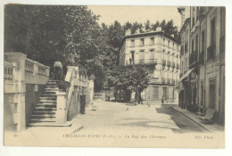 66/CPA A - Amélie Les Bains- La Rue Des Thermes - Amélie-les-Bains-Palalda