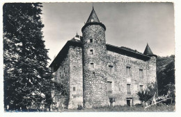 CPSM Dentelée 9 X 14 Savoie CHAMOUX-sur-GELON Le Château N & B Collection Lathard - Chamoux Sur Gelon