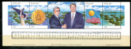 PALAU 770-774 Zusammendruck Vom Unterrand Mnh - Bill Clinton - PALAOS - Palau