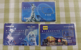 Guangdong Prov, Hongkong And Macao Joint Issued Stored Value GSM SIM Card, Mint, Issued In 1998, See Description - Macao