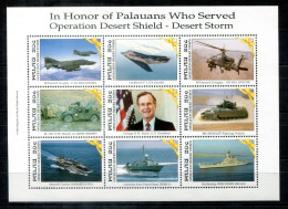 PALAU 464-472 KB (1) Mnh - Flugzeug, Hubschrauber, Panzer, Schiff, Plane, Helicopter, Tank, Ship, Avion, Bateau - PALAOS - Palau