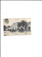 CARTE POSTALE 06 NICE GARE PLM VOYAGEE - Transport (rail) - Station