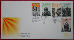 FDC E111 111 Zomerzegels Summer Sommer NVPH 985-989 1971 Without Address NEDERLAND NIEDERLANDE NETHERLANDS - FDC