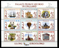 PALAU 351-359 KB (1) Mnh - Schiff, Ballon, Ship, Balloon, Bateau - PALAOS - Palau