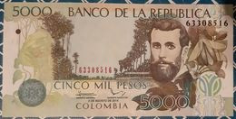Colombia 5000 Pesos 2/8/2014 UNC - Colombia