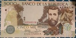 Colombia 5000 Pesos 2/8/2014 UNC - Colombie