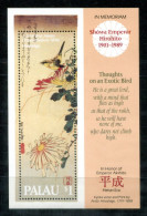 PALAU Block 6, Bl.6 Mnh - Hirohito - PALAOS - Palau