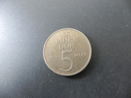 DDR 5 Mark 1969 - 20 Jahre DDR - 5 Marchi