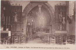 ILE D ARZ  INTERIEUR DE L EGLISE - Ile D'Arz