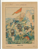 Couverture De Cahier - Conquète Du Tonkin, Combats D'Yuoc - Collection Godchaux - Omslagen Van Boeken