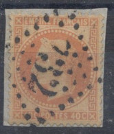 YT N°31f Orange Terne GC 732 Carcassonne Cote YT 2023: 30€ (H193) - 1863-1870 Napoléon III Lauré