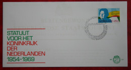 FDC E101 101 Statuut Zegel Juliana NVPH 938 1969 Without Address NEDERLAND NIEDERLANDE NETHERLANDS - FDC