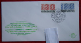 FDC E94 94 IAO Zegels NVPH 918-919 1969 With Address NEDERLAND NIEDERLANDE NETHERLANDS - FDC