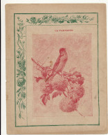 Couverture De Cahier - La Fauvette - C. Charier, Saumur - Omslagen Van Boeken