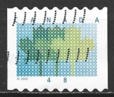 Canada 2002. Scott #1927 (U) Maple Leaves - Used Stamps