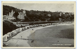 SWANSEA : LANGLAND BAY / CORSE, AJACCIO, COURS NAPOLEON (SCAPULA) - Glamorgan