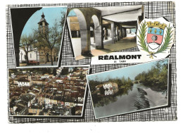 REALMONT - Multi Vues ( Blason ) - Realmont