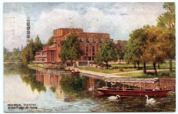 STRATFORD UPON AVON : MEMORIAL THEATRE / PARIS, RUE CREVAUX?? (CORNEILLE) - Stratford Upon Avon