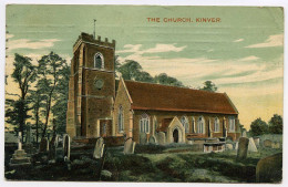 KINVER : THE CHURCH / LE CREUSOT, ROUTE DE COUCHES (BONDOUX) / RAINHILL, ASHLAR MOUNT - Andere & Zonder Classificatie