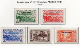 Nouvelle-Calédonie YT Taxe 36-40 Neuf Sans Charnière XX MNH - Postage Due