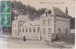 Droue Ecole Des Filles Carte Postale Animee  1912 - Droue