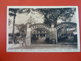 CAVALAIRE  PORTIQUE DU RESTAURANT ET DE L'HOTEL DES BAINS - Cavalaire-sur-Mer