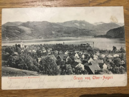 Zug Gruss Aus Ober Aegeri 1901 - Zugo