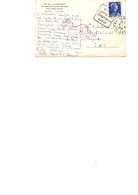 CARTE AFFRANCHIE N° 1011 B OBLITERATION DAGUIN  " SERVOZ-VISITEZ LES GORGES DE LA  DIOSAZ -1959 - Mechanical Postmarks (Other)