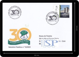 Portugal 2023 Carimbo Comemorativo 30 Anos Associação Cultural De Mujães Barroselas Viana Do Castelo Associativismo - Postmark Collection