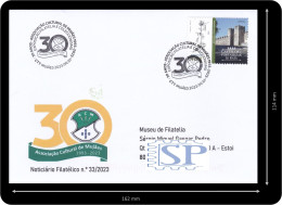 Portugal 2023 Carimbo Comemorativo 30 Anos Associação Cultural De Mujães Barroselas Viana Do Castelo Associativismo - Marcophilie