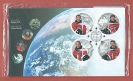 Canada # 1999a--h - Set Of Combo FDCs Sealed Pack - Canadian Astronauts - 1981-1990