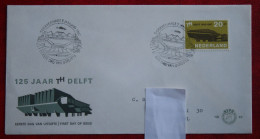 FDC E82 82 TH Delft NVPH 876 1967 With Typed Address NEDERLAND NIEDERLANDE NETHERLANDS - FDC