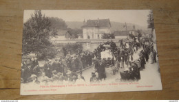 BAR SUR SEINE Septembre 1921, Défilé Faubourg De La Gare ............ 11702a - Bar-sur-Seine