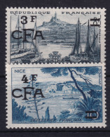 RÉUNION 1956- MNH - YT 322, 323 - Nuovi