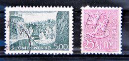 FINLANDE 1961/1970 - Petit Lot De 2 Timbres - Gebruikt