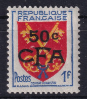 RÉUNION 1955 - MNH - YT 320 - Nuevos