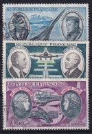 FRANCE 1970/72 - Canceled - YT 44, 46, 47 - Poste Aérienne - 1960-.... Afgestempeld