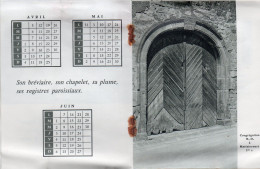 (P) Calendrier De 6 Pages (1964) édité En Hommage à Pierre Fourier Curé De Mattaincourt (Vosges) - Tamaño Grande : 1961-70